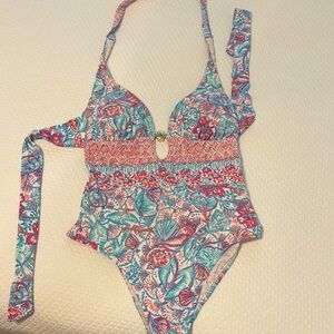 Lilly Pulitzer Multicolor One Piece Swimsuit